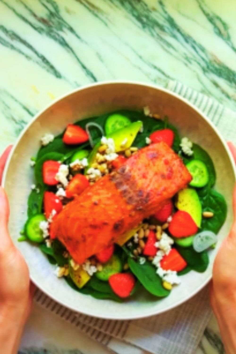 Date Night Dinner: Bourbon Peach Glazed Salmon