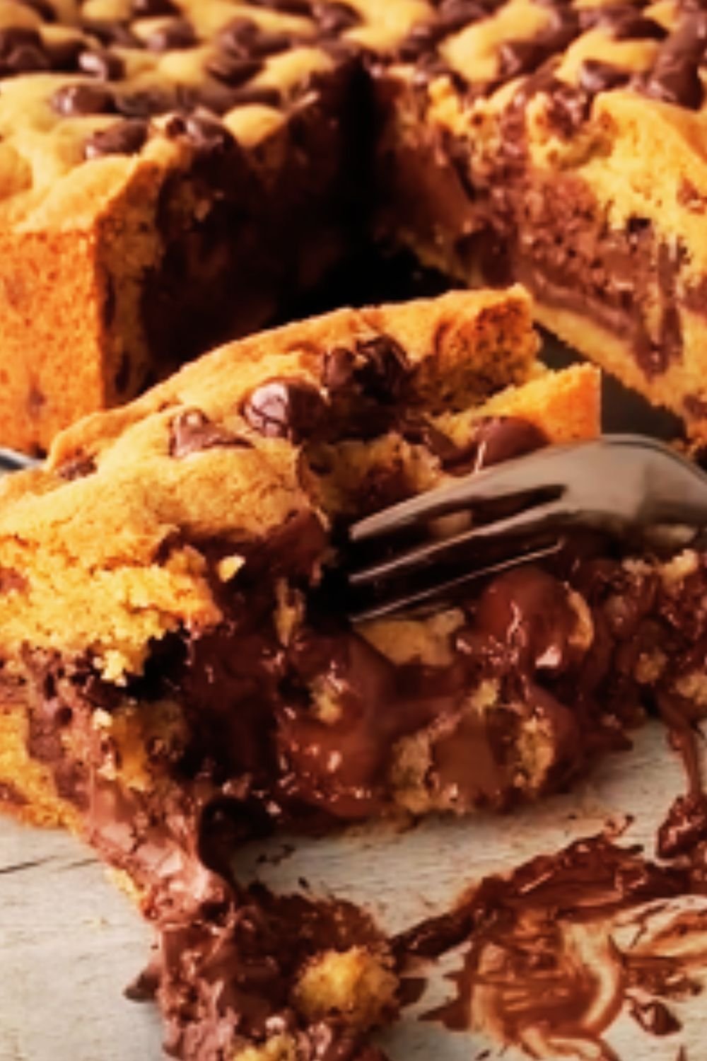 Makeout Chocolate Chip Cookie Pie